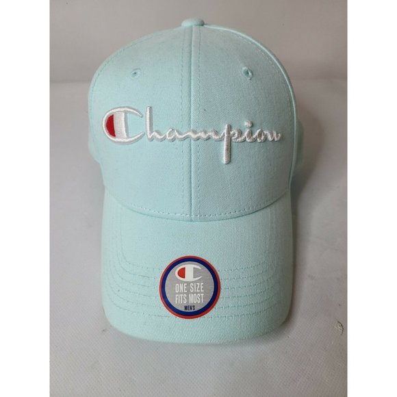 Champion Other - Champion  Embroidered Logo Adjustable Blue Classic Twill Hat Baseball Cap OS
